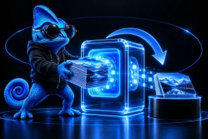 Camaleón de Dankar optimizando imágenes en formato WebP