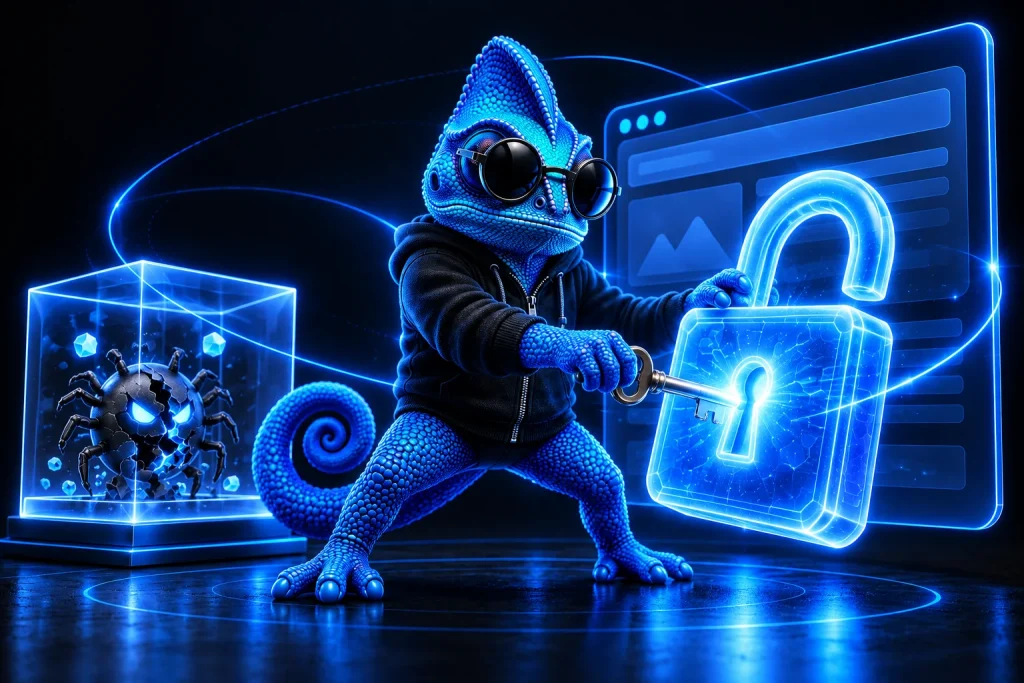 Camaleón de Dankar recuperando un sitio WordPress tras una infección de malware