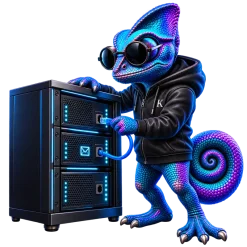 Camaleón de Dankar conectando servidores de hosting y correo